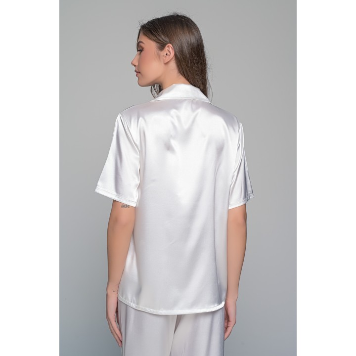 Σετ Τιραντάκι με Σορτς Ιριδίζουσα Λύκρα - Μπεζ