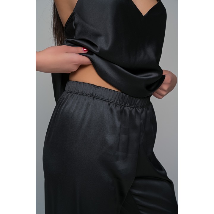 Νυφική Σατεν Πιτζάμα Τιραντάκι - Ιβουάρ