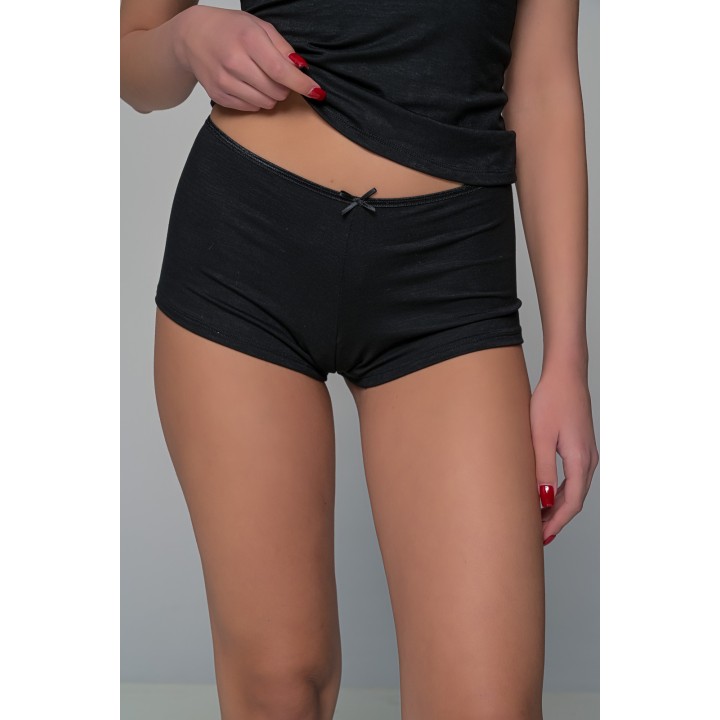 Γυναικείο Σορτς Bamboo - Μαύρο