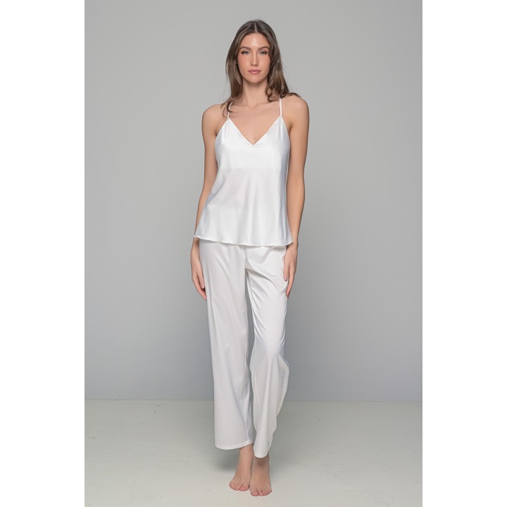 High Leg Σλιπ Bikini Bamboo - Μπεζ