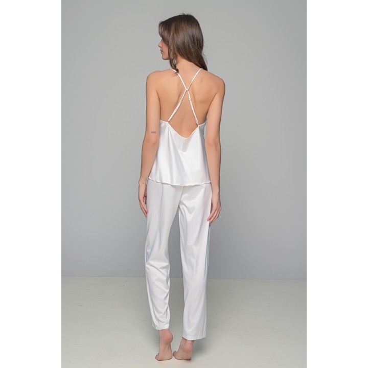 High Leg Σλιπ Bikini Bamboo - Μπεζ