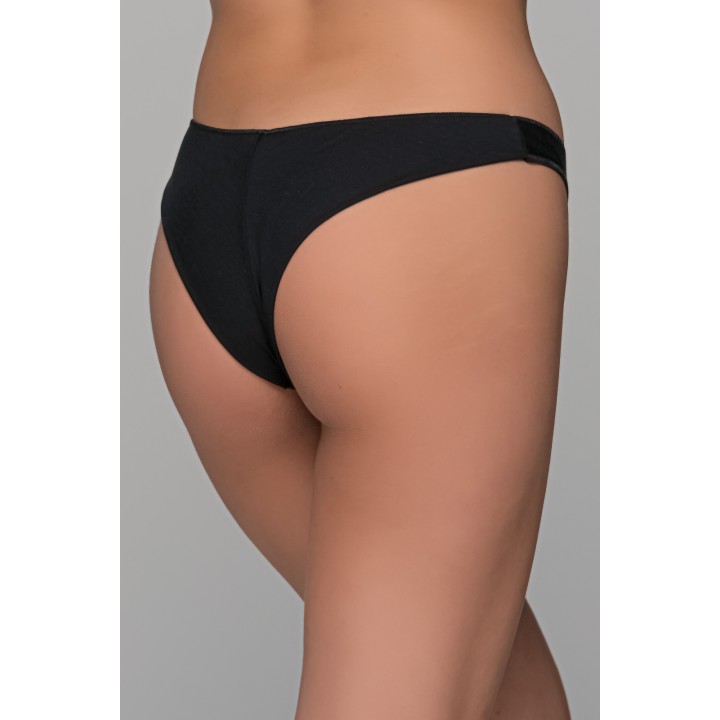 Σλιπ Bikini Bamboo - Μαύρο