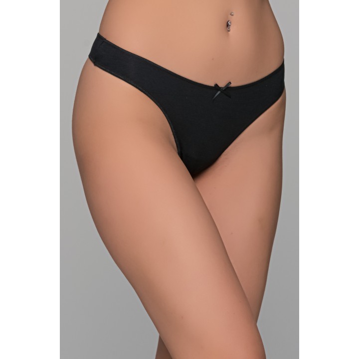 String Ύφασμα Bamboo - Μαύρο