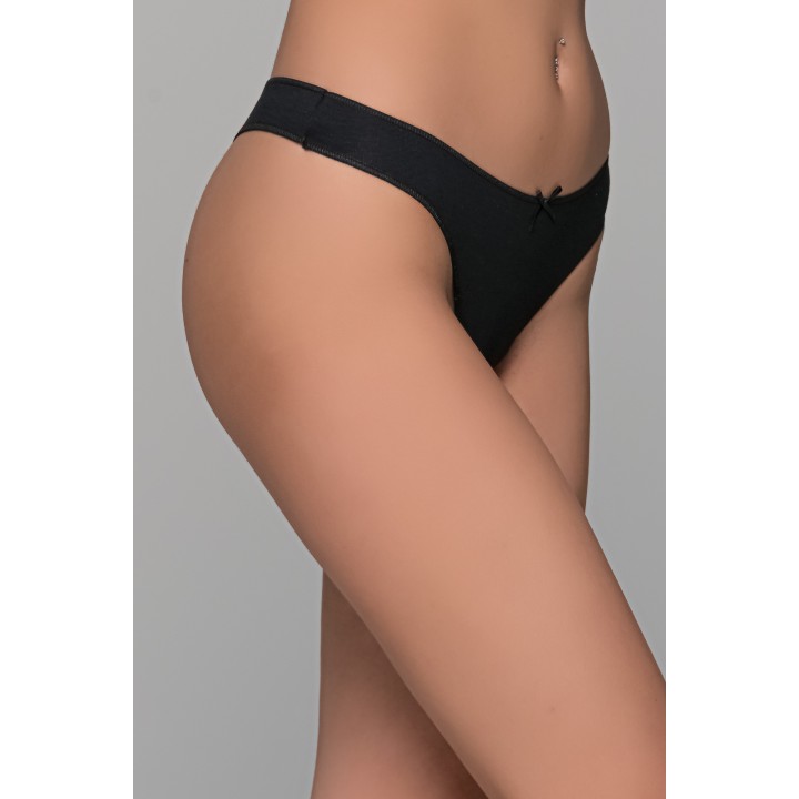 String Ύφασμα Bamboo - Μαύρο