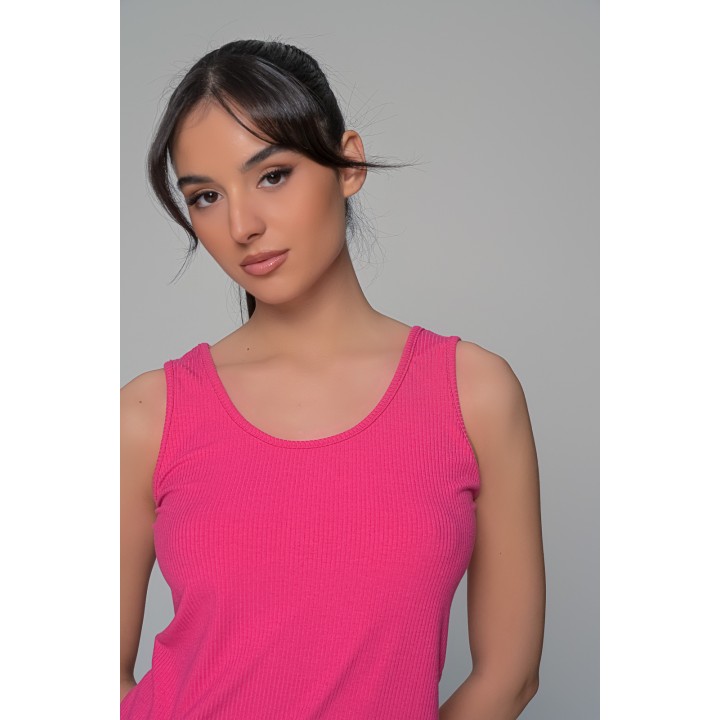 Σατέν Νυχτικό με String - Λιλά