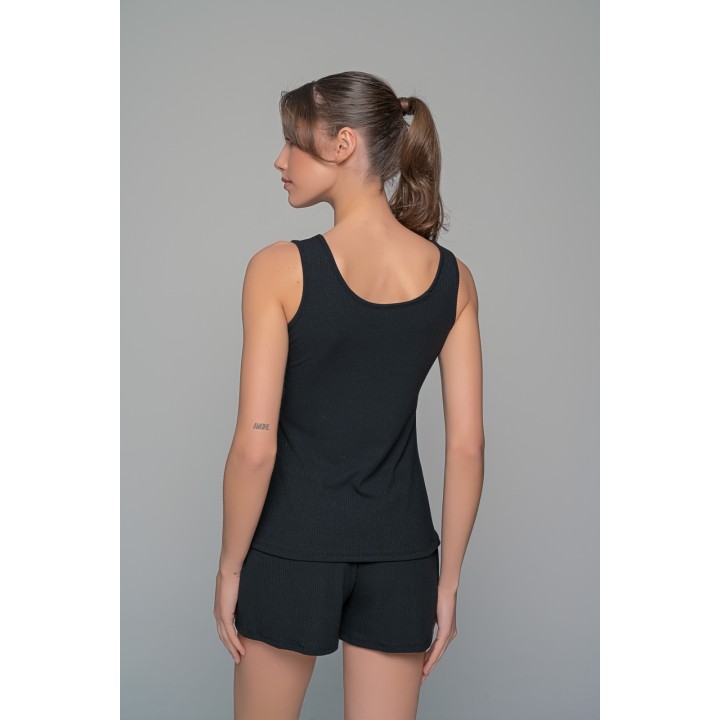 Σατέν Νυχτικό με String - Λιλά