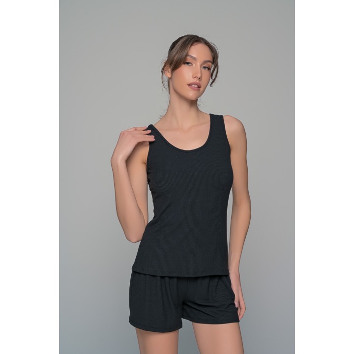 Σατέν Νυχτικό με String - Λιλά