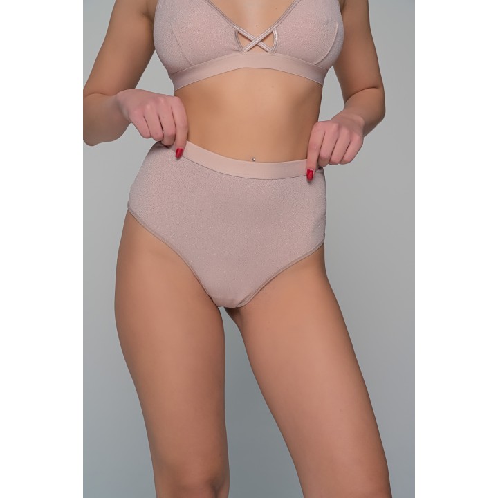 Ψηλόμεσο String Λύκρα - Μπεζ