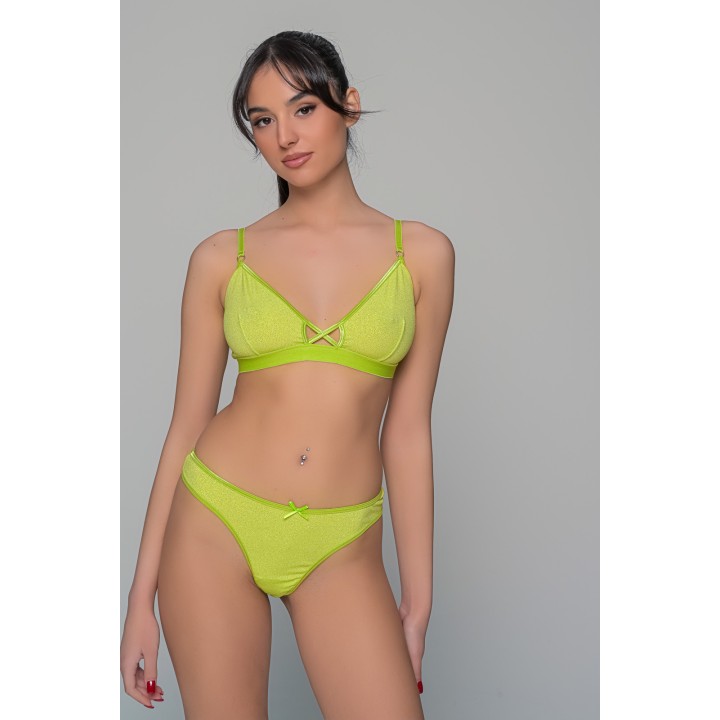 Σετ Εσωρούχων Λύκρα - Λαϊμ