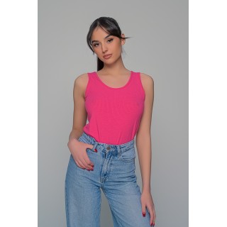 Φανελάκι με Φαρδιά Τιράντα - Φούξια