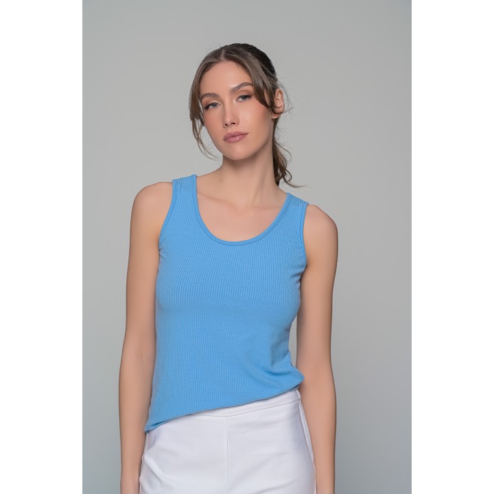 Φανελάκι με Φαρδιά Τιράντα - Indigo