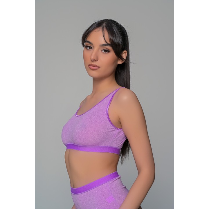 Μπουστάκι Λύκρα - Λιλά