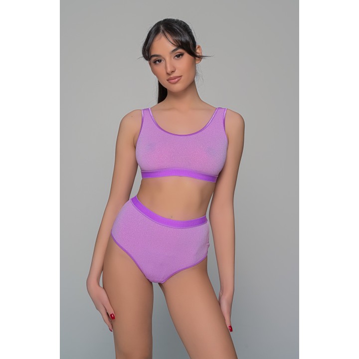 Μπουστάκι Λύκρα - Λιλά