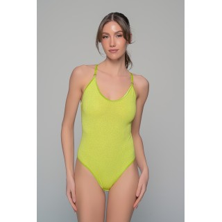 Κορμάκι Bikini Ιριδίζουσα Λύκρα - Λαϊμ