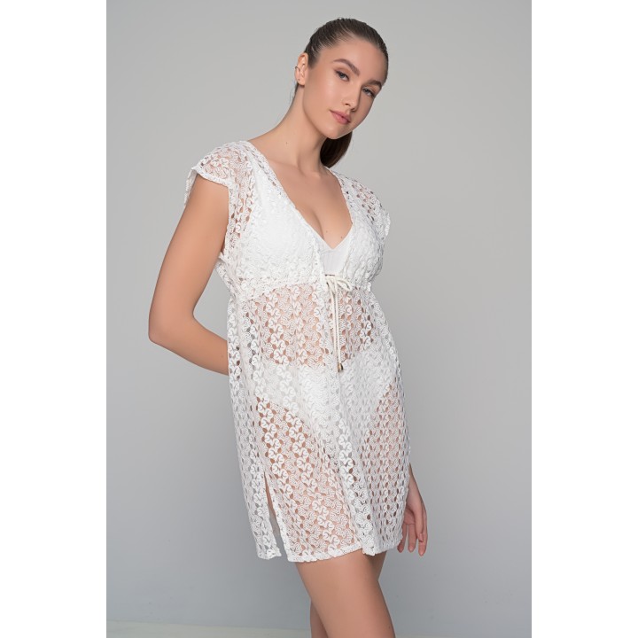 Καφτάνι Βαμβακερό Κιπούρ - Μαύρο