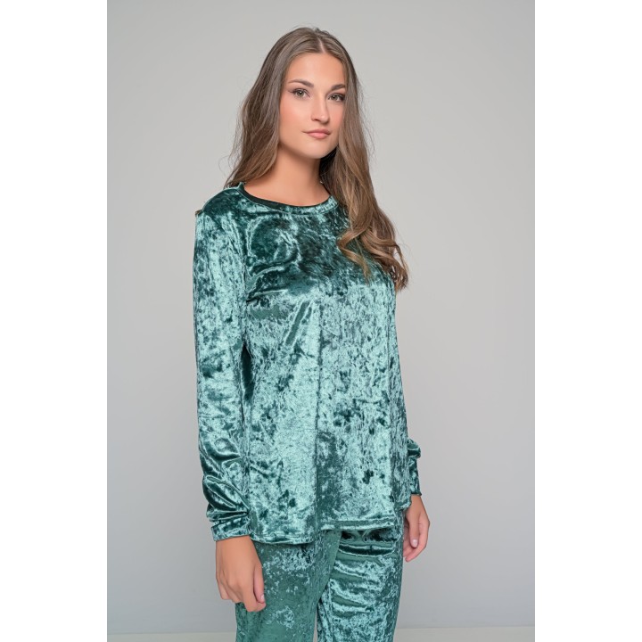 Βελούδινη Φόρμα - Λαδί