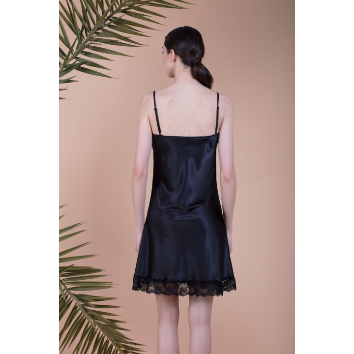 Νυφικό Σατέν Νυχτικό - Λευκό